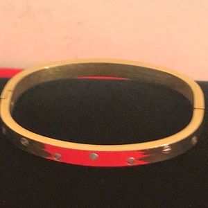 Gold Love type bracelet